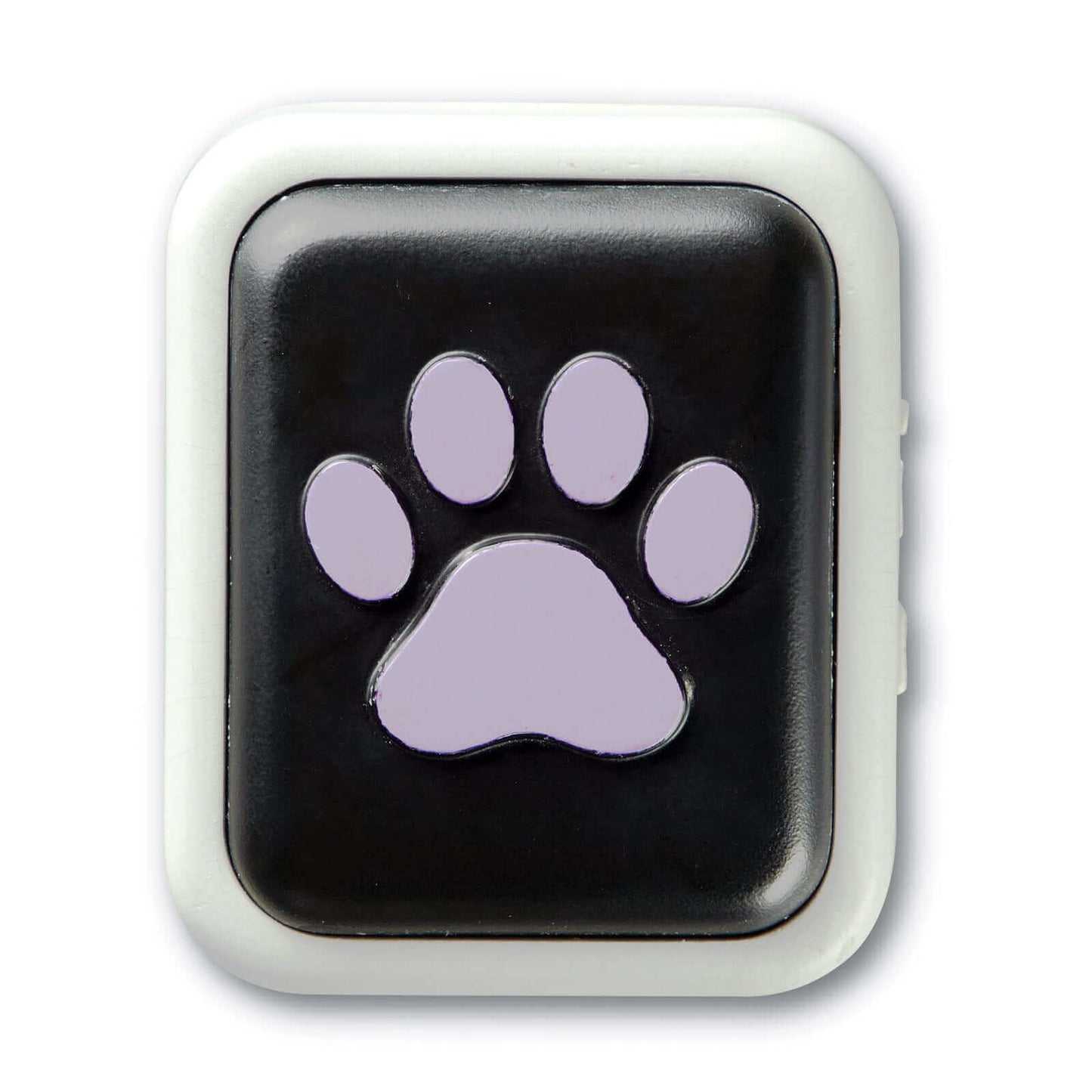 Talking Pet Nyomógomb with paw print design for customizable pet communication.